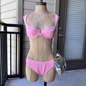 Pink Women's Bikini Set